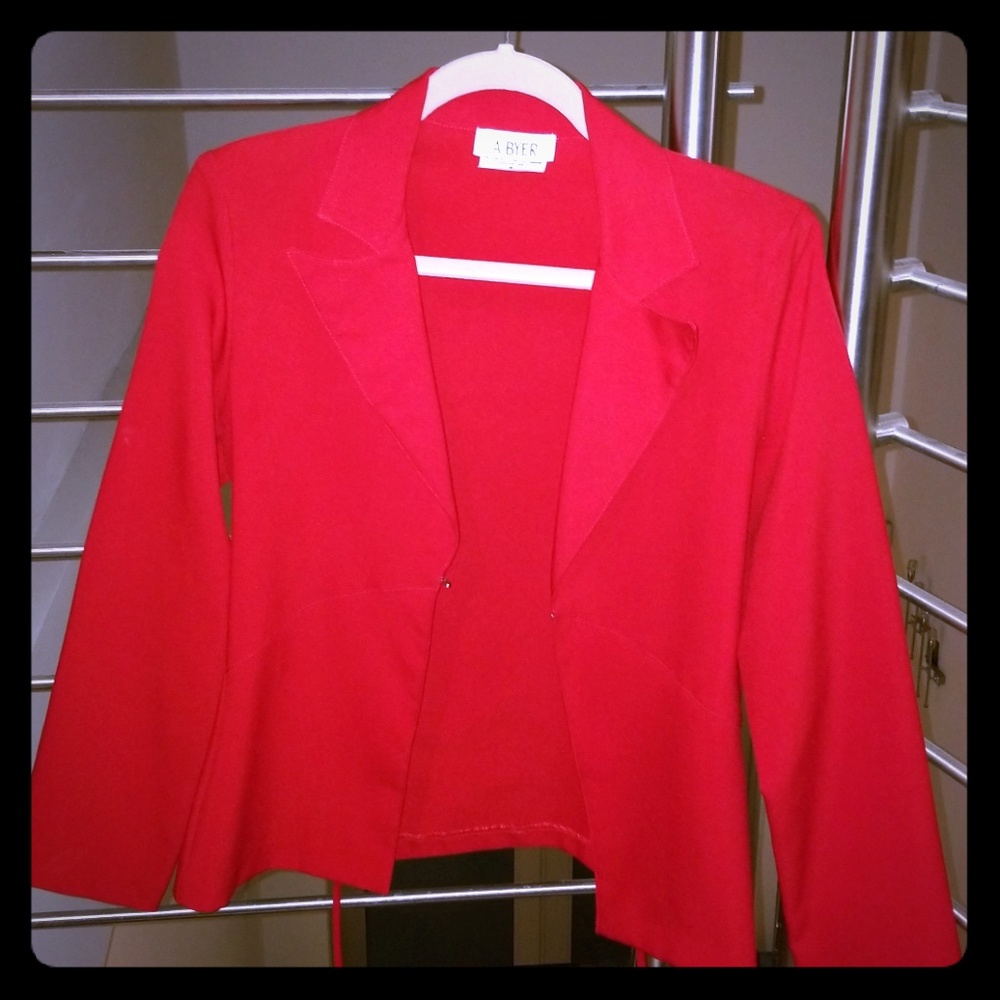 A. Byer red professional jacket